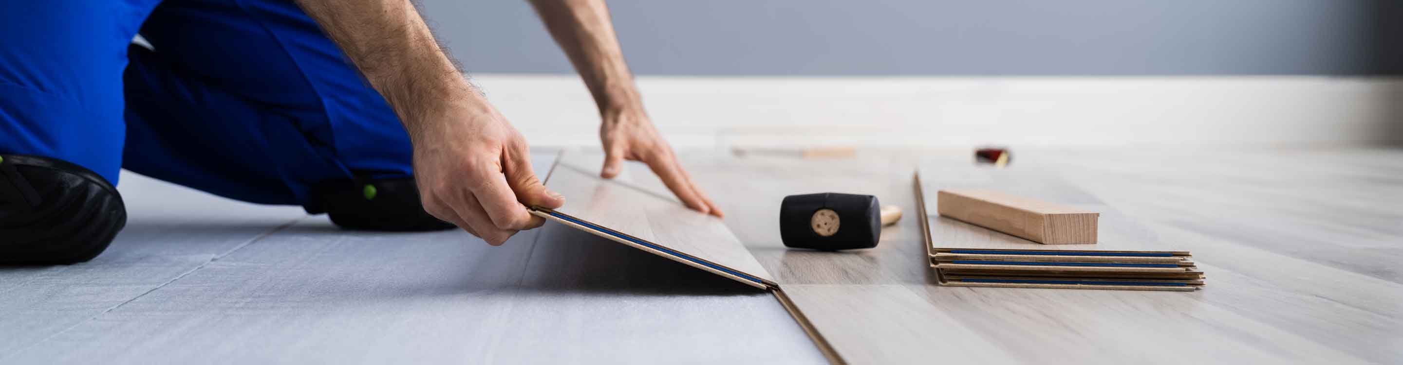 installation of wood look flooring in Ponderay, ID 